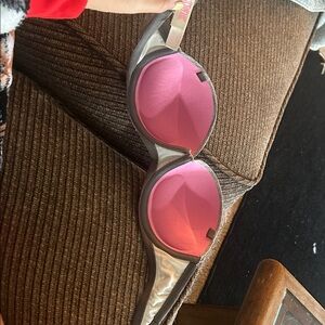 Victoria’s Secret/ Pink. Pink and Gray Women's strapless bra .